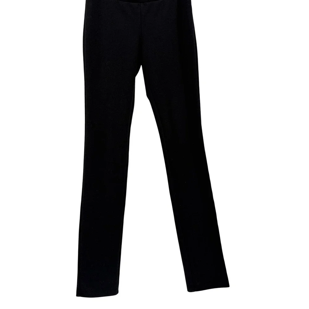 White‎ House Black Market Womens XS Black Pull On Slim Leggings Career Pants